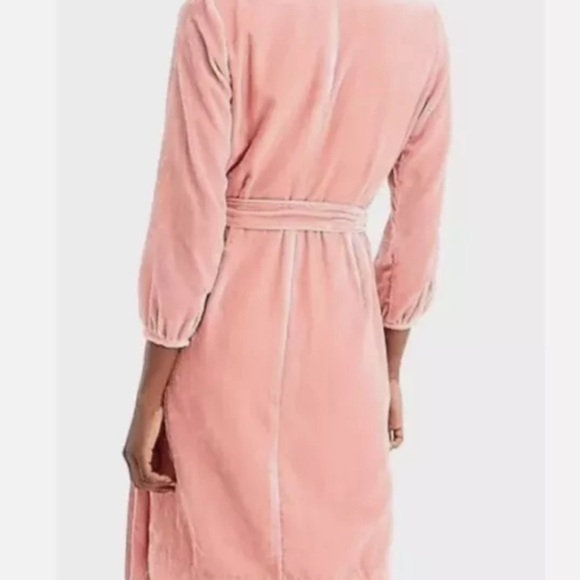JCrew velvet wrap dress size M - Picture 4 of 4